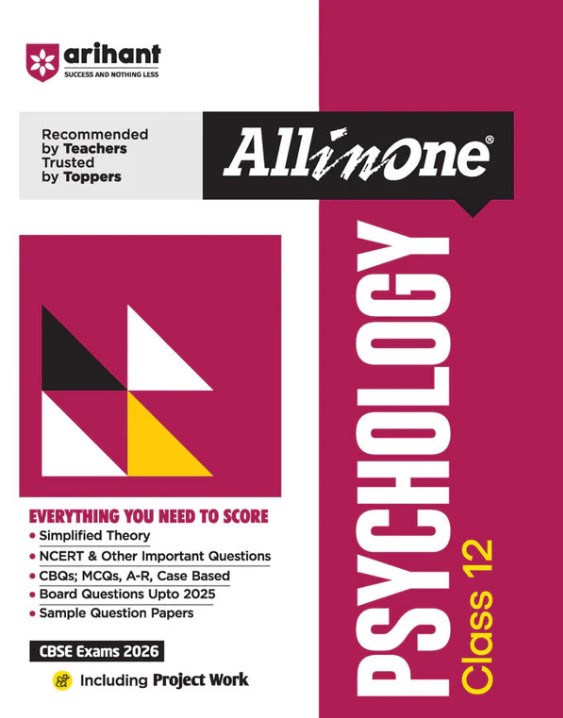 CBSE All in One Psychology Class 12 Exam 2025-26